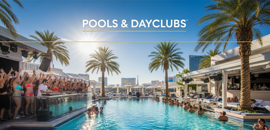Pools & DayClubs Las Vegas