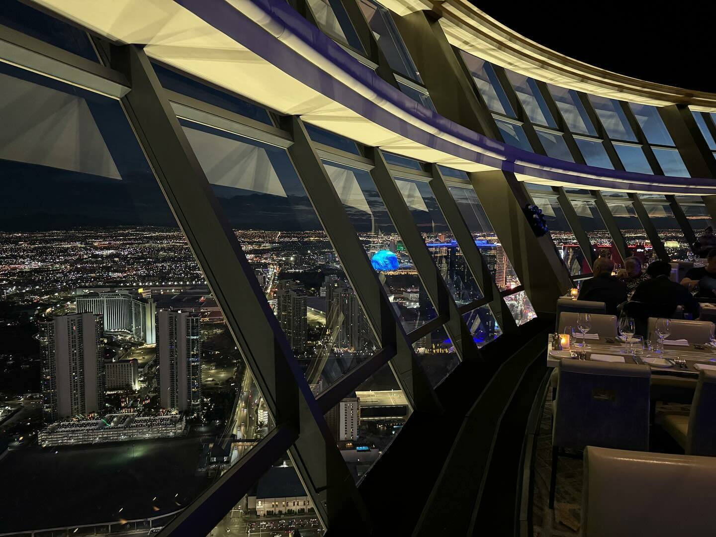 Top of the World Restaurant view